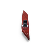 2010-2015 Lexus RX350 RX450h RH Rear Door Wood Window Switch Bezel, 74271-48050-E1, F053, OEM, 2010, 2011, 2012, 2013, 2014, 2015