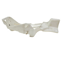 2010-2015 Lexus RX350 RX450h LH Rear Bumper Lower Retainer, 52566-0E020, F053, OEM, 2010, 2011, 2012, 2013, 2014, 2015