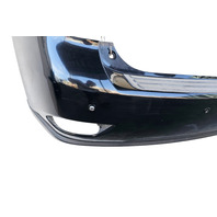 2010-2015 Lexus RX350 RX450h Rear Bumper Cover w/ Park Sensors Black, 52105-0E903, F053, OEM, 2011, 2012, 2013, 2014, 2015