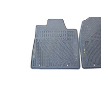 2010-2012 Lexus RX450H Front All Weather Rubber Floor Mats Left Right, PT908-48102-02, F053, OEM, 2010, 2011, 2012