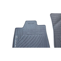 2010-2012 Lexus RX450H Front All Weather Rubber Floor Mats Left Right, PT908-48102-02, F053, OEM, 2010, 2011, 2012