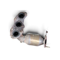 2010-2015 Lexus RX450h RH Rear Exhaust Manifold Catalytic Converter, 17140-31410, F053, OEM, 2010, 2011, 2012, 2013, 2014, 2015