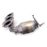 2010-2015 Lexus RX450h RH Rear Exhaust Manifold Catalytic Converter, 17140-31410, F053, OEM, 2010, 2011, 2012, 2013, 2014, 2015