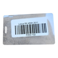 2010-2015 Lexus RX450h Front Exhaust Pipe Assembly, 17410-31C60, F053, OEM, 2010, 2011, 2012, 2013, 2014, 2015