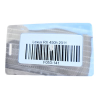 2010-2015 Lexus RX450h Hybrid Inverter Cooling Radiator, G9010-48041, F053, OEM, 2010, 2011, 2012, 2013, 2014, 2015