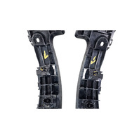 2010-2015 Lexus RX350 RX450h LH RH Rear Bumper Side Supports, 52155-0E021 52156-0E021, F053, OEM, 2010, 2011, 2012, 2013, 2014, 2015
