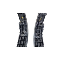 2010-2015 Lexus RX350 RX450h LH RH Rear Bumper Side Supports, 52155-0E021 52156-0E021, F053, OEM, 2010, 2011, 2012, 2013, 2014, 2015