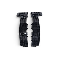 2010-2015 Lexus RX350 RX450h LH RH Rear Bumper Side Supports, 52155-0E021 52156-0E021, F053, OEM, 2010, 2011, 2012, 2013, 2014, 2015