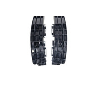 2010-2015 Lexus RX350 RX450h LH RH Rear Bumper Side Supports, 52155-0E021 52156-0E021, F053, OEM, 2010, 2011, 2012, 2013, 2014, 2015