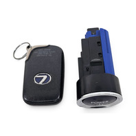2010-2015 Lexus RX450H Power Push Start Switch Keyless Smart Key FOB Key Remote w/ Key 89611-75034, 89904-48491, F053, OEM, 2010, 2011, 2012, 2013, 2014, 2015
