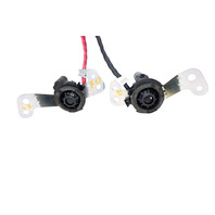 2010-2015 Lexus RX350 RX450h LH RH Front Tweeter Speakers, 86160-48330, 86160-48340, F053, OEM, 2010, 2011, 2012, 2013, 2014, 2015