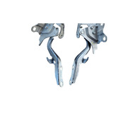2010-2015 Lexus RX450H Hood Hinge Hinges Set Left & Right Side Black, 53410-48090, F053, OEM, 2010, 2011, 2012, 2013, 2014, 2015