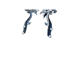 2010-2015 Lexus RX450H Hood Hinge Hinges Set Left & Right Side Black, 53410-48090, F053, OEM, 2010, 2011, 2012, 2013, 2014, 2015