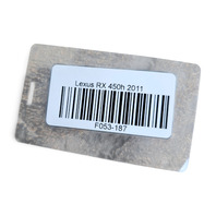 2010-2015 Lexus RX450H Automatic Transmission Shifter Shift Cable, 33820-0E150, F053, OEM, 2010, 2011, 2012, 2013, 2014, 2015