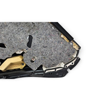 2010-2013 Lexus RX450H Rear Door Panel Trim Left Black, 67640-48591-C8, F053, OEM, 2010, 2011, 2012, 2013