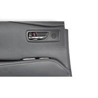 2010-2013 Lexus RX450H Rear Door Panel Trim Left Black, 67640-48591-C8, F053, OEM, 2010, 2011, 2012, 2013