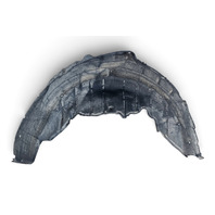 2010-2015 Lexus RX450H Fender Cover Liner, Rear Right/Passenger Wheelhouse 65638-0E010, F053, OEM, 2010, 2011, 2012, 2013, 2014, 2015