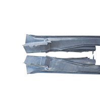 2010-2015 Lexus RX450H Front Fender Upper Reinforcement Left Right Set 53807-0E011, 53808-0E011, F053, OEM, 2010, 2011, 2012, 2013, 2014, 2015