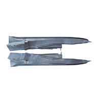 2010-2015 Lexus RX450H Front Fender Upper Reinforcement Left Right Set 53807-0E011, 53808-0E011, F053, OEM, 2010, 2011, 2012, 2013, 2014, 2015