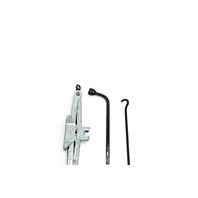 2001-2005 Lexus IS300 Spare Tire Tool Set Kit Jack Assembly Wrench 3 Piece 09111-02020, F054, OEM, 2001, 2002, 2003, 2004, 2005