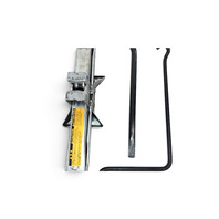 2001-2005 Lexus IS300 Spare Tire Tool Set Kit Jack Assembly Wrench 3 Piece 09111-02020, F054, OEM, 2001, 2002, 2003, 2004, 2005