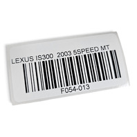 2001-2005 Lexus IS300 Rear View Mirror 87810-53070-B0, F054, OEM, 2001, 2002, 2003, 2004, 2005