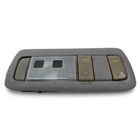 2001-2005 Lexus IS300 Overhead Console Map Light Center Cool Grey 81260-32090-B2, F054, OEM, 2001, 2002, 2003, 2004, 2005