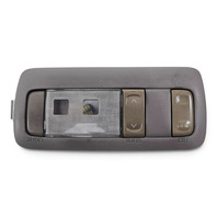 2001-2005 Lexus IS300 Overhead Console Map Light Center Cool Grey 81260-32090-B2, F054, OEM, 2001, 2002, 2003, 2004, 2005