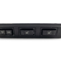 2001-2005 Lexus IS300 Manual TRAC OFF Snow Heated Seat Switch Panel 84751-53010, F054, OEM, 2001, 2002, 2003, 2004, 2005