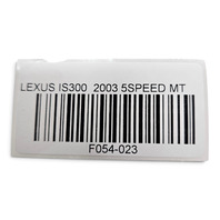 2001-2005 Lexus IS300 Manual TRAC OFF Snow Heated Seat Switch Panel 84751-53010, F054, OEM, 2001, 2002, 2003, 2004, 2005