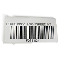 2001-2005 Lexus IS300 Instrument Center A/C Air Vent 55662-53010, F054, OEM, 2001, 2002, 2003, 2004, 2005