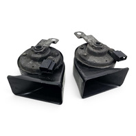 2001-2005 Lexus IS300 Low/High Note Horn Assembly Set, 86520-51010, F054, OEM, 2001, 2002, 2003, 2004, 2005