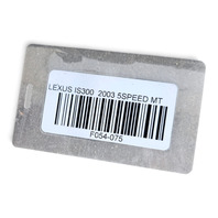 2001-2005 Lexus IS300 Rear Exhaust Muffler Hanger Support Bracket 17509-74230, F054, OEM, 2001, 2002, 2003, 2004, 2005