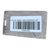 2001-2005 Lexus IS300 Windshield Wiper Blade Arm Left/Right Set 85211-53040, 85221-53050, F054, OEM, 2001, 2002, 2003, 2004, 2005