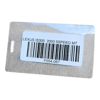 2001-2005 Lexus IS300 Steering Column Rod Shaft Joint 45503-29785, F054, OEM, 2001, 2002, 2003, 2004, 2005