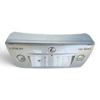 2001-2005 Lexus IS300 Trunk Lid Deck Lid W/ Rear Spoiler Silver Metallic, 64401-53080, F054, OEM, 2001, 2002, 2003, 2004, 2005