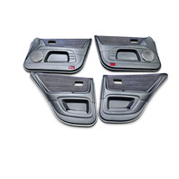 2002-2004 Lexus IS300 Black Leather Suede Complete Seat Door Panel Interior Set, F054, OEM, 2002, 2003, 2004