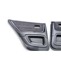 2002-2004 Lexus IS300 Black Leather Suede Complete Seat Door Panel Interior Set, F054, OEM, 2002, 2003, 2004