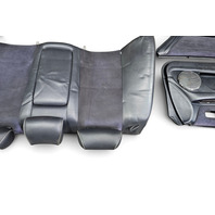 2002-2004 Lexus IS300 Black Leather Suede Complete Seat Door Panel Interior Set, F054, OEM, 2002, 2003, 2004