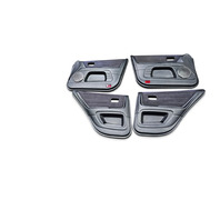 2002-2004 Lexus IS300 Black Leather Suede Complete Seat Door Panel Interior Set, F054, OEM, 2002, 2003, 2004