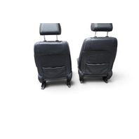 2002-2004 Lexus IS300 Black Leather Suede Complete Seat Door Panel Interior Set, F054, OEM, 2002, 2003, 2004