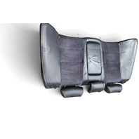 2002-2004 Lexus IS300 Black Leather Suede Complete Seat Door Panel Interior Set, F054, OEM, 2002, 2003, 2004