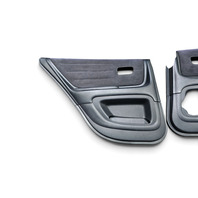 2002-2004 Lexus IS300 Black Leather Suede Complete Seat Door Panel Interior Set, F054, OEM, 2002, 2003, 2004