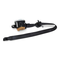 2012-2016 Honda CR-Z CRZ Seat Belt Front Left/Driver Black, 04818-SZT-A01ZC, F055, OEM, 2012, 2013, 2014, 2015, 2016