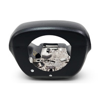 2011-2015 Honda CR-Z CRZ Steering Column Higher/Lower Cover Trim Garnish 77360-TF0-G02ZA, F055, OEM, 2011, 2012, 2013, 2014, 2015