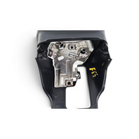 2011-2015 Honda CR-Z CRZ Steering Column Higher/Lower Cover Trim Garnish 77360-TF0-G02ZA, F055, OEM, 2011, 2012, 2013, 2014, 2015