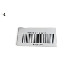 2011-2015 Honda CR-Z CRZ Exterior Door Handle Front Left/Driver Platinum White, 72181-SZT-003ZC, F055, OEM, 2011, 2012, 2013, 2014, 2015