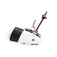 2011-2015 Honda CR-Z CRZ Exterior Door Handle Front Left/Driver Platinum White, 72181-SZT-003ZC, F055, OEM, 2011, 2012, 2013, 2014, 2015