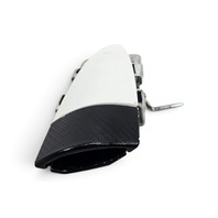 2011-2015 Honda CR-Z CRZ Exterior Door Handle Front Right/Passenger Platinum White, 72141-SZT-G01ZC, F055, OEM, 2011, 2012, 2013, 2014, 2015