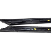 2011-2016 Honda CR-Z CRZ Front Pillar Cover Trim Garnish Left/Right Set, 73152-SZT-G01, F055, OEM, 2011, 2012, 2013, 2014, 2015, 2016